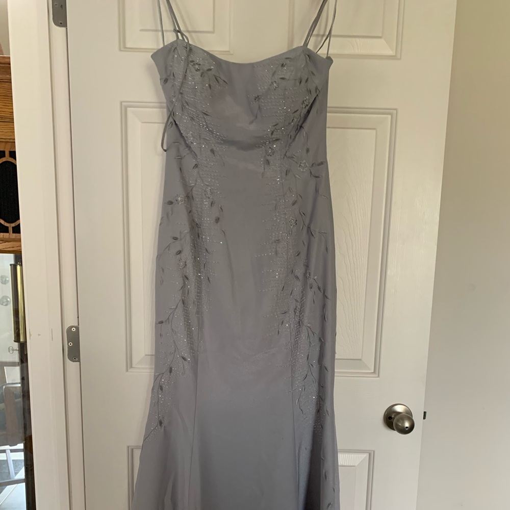 Landmark evening gown size (8) with beaded detail.